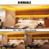 Tatazone Orange Color COB Led Strip Lights with RF Remote,