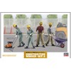 Hasegawa WM03 1/35 Construction Machine Series Construction Workers Set A