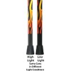 House Flame Tourist Walking Cane – Ultra Lightweight Triple Wound