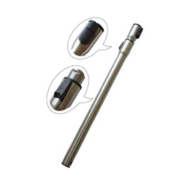 EZ SPARES Telescope Metal Tube Stainless Replacement for Miele 35mm 1.375" Extension Wand Miele Central Vacuum Cleaner Attachment