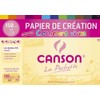 Canson A4 12 Sheets 150g Bright Colour Craft Paper