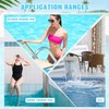 3 Pack Pool Ladder Steps Replacement, 18" Universal Heavy Duty