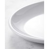 Melamine Plates,6 Pack Unbreakable White Dinner Plate for Steak, Buffet