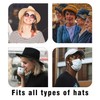Aefemuhi 30 Pack Hat Size Reducer, Hat Size Tape, Inserts