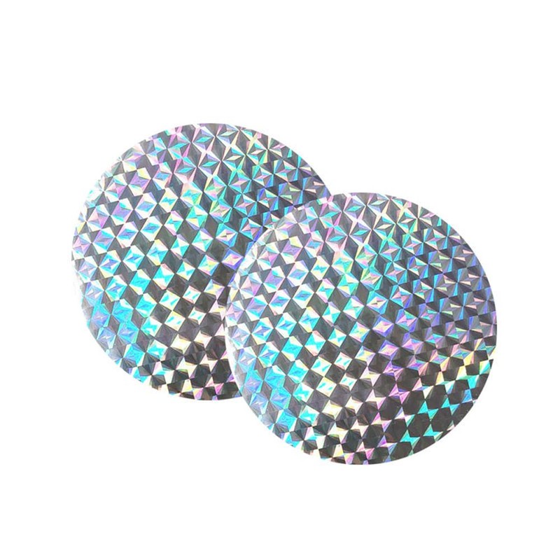 40PCS Round Bird Anti-Collision Window Stickers Static Clings Reflective Stickers
