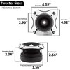 Warzone WZ60TW 4.02-Inch Super Tweeter Speaker, 4 Ohm, 1600W Max