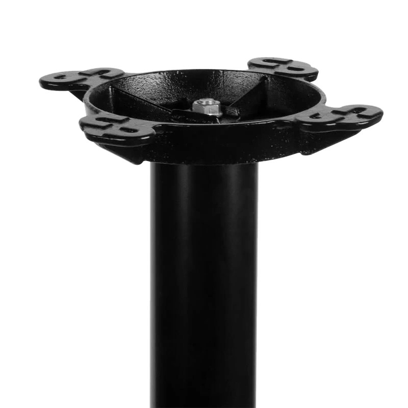 LAN 17'' Round Restaurant Table Base with 3'' Dia. Bar