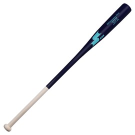 SSK Z9 Professional Edge Comp Coaches Wood Fungo Bat 33" 35" 37" - Baseball & Softball – 22+ Colors - 60 Day Warranty (37", Natural/Navy/Teal)