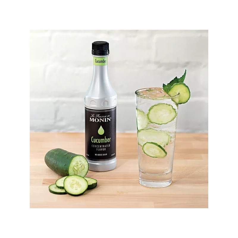 FixtureDisplays Monin Cucumber Concentrated Flavor 375 mL 544FLAVJ095F