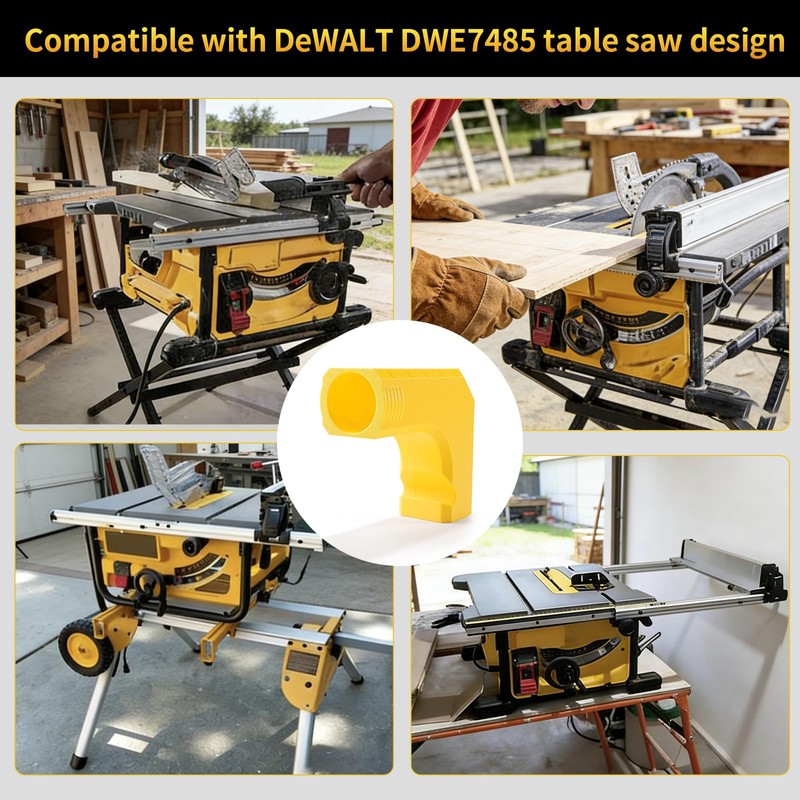 Dust Collector Adapter for Dewalt Table Saw, Dust Port Adapter