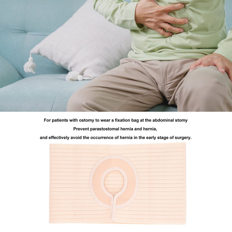 Ostomy Hernia Support Belt Elastic Soft Breathable Medical Ostomy Belt