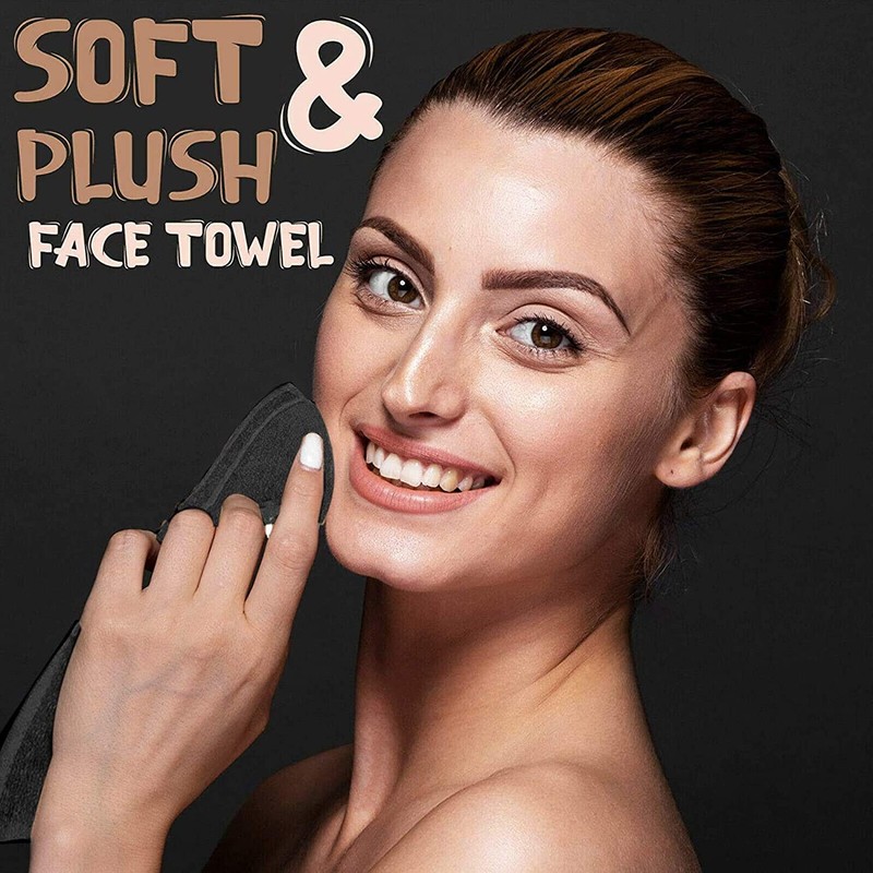 Towelogy® 600GSM Cotton Washcloths Multipack Quick Dry Flannels Face Towels