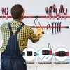 Rechabite 6 Pieces 12" Magnetic Tool Holder Strip, Red Magnet