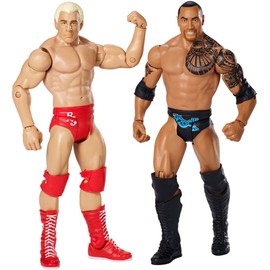 WWE Wrestlemania 32 Ric Flair and The Rock Figure, 2-Pack