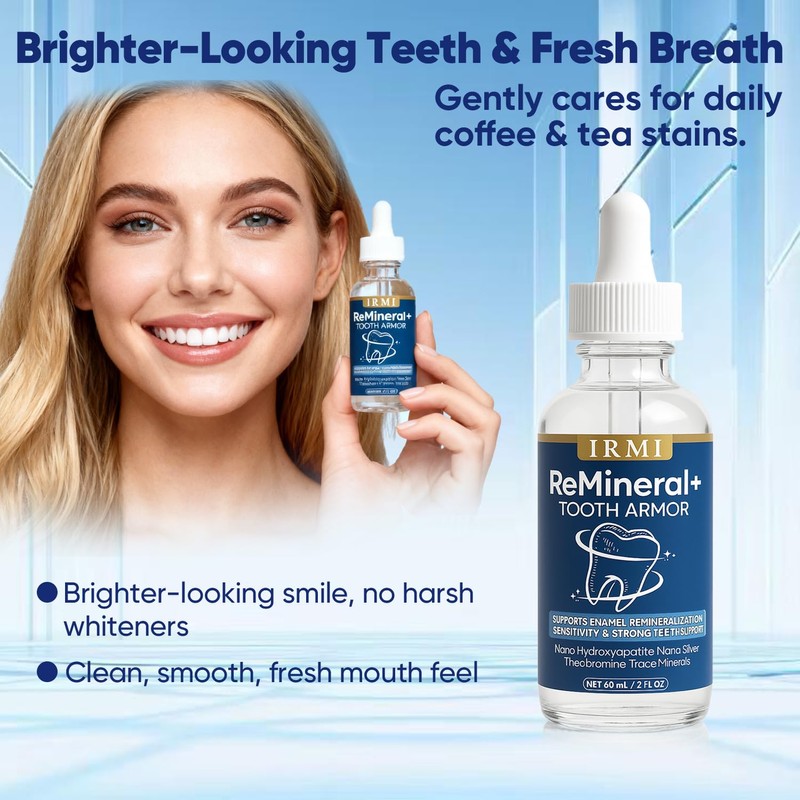 Dental Care Tooth Armor for Cavity Repair, Irmi Remineral Tooth