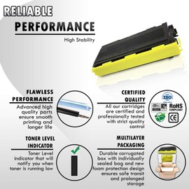 Inkfirst® Toner Cartridge TN-350 (TN350) Compatible Remanufactured for Brother TN-350 Black DCP-7020 HL-2030 HL-2040 HL-2070NMFC-7220 MFC-7225N MFC-7420 MFC-7820N IntelliFax 2820 2910 2920