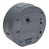La Crosse Technology 617-710-INT 4-Inch Round Gray Atomic Analog Alarm