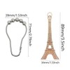 brandname Shower Curtain Hooks with Paris Eiffel Tower Decorative Bathroom