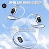 OWS Open Ear Headphones Wireless Bluetooth 5.4 Sports Ultra Open