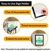 VAIIGO Magnetic Sign Holder 8.5 x 11 - Magnetic Frames