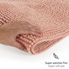 Blumtal Badematte 40x60 cm Chenille - Oeko-TEX zertifizierter Badteppich -