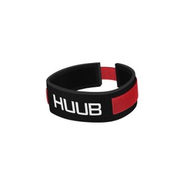 Huub Timing Chip Band, Black/Red, One Size, Unisex