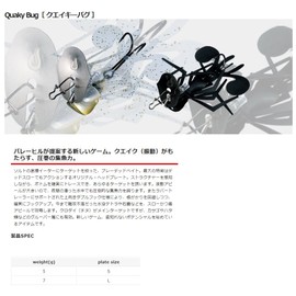 バレーヒル(ValleyHill) ラバージグ クエイキーバグ 5g ソリッドブラック #01 ルアー