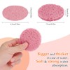 Pack of 80 Face Sponge, Cellulose Make-Up Pads, Compressed Make