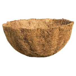 Border Concepts 72517 All Natural Preformed Coconut Liner Replacement for Hanging Basket, 12-Inch