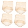 Kisangel 4pcs Reusable Seafood Steam Bags Cotton Thread Cooking Bags