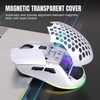 Wireless Mouse 2.4G Or BT5.1 Adjustable DPI Hollowed Out RGB