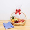LazyMe Basket Cellophane Shrink Bags, 24x30 inch, Shrink Wrap Bags Large,