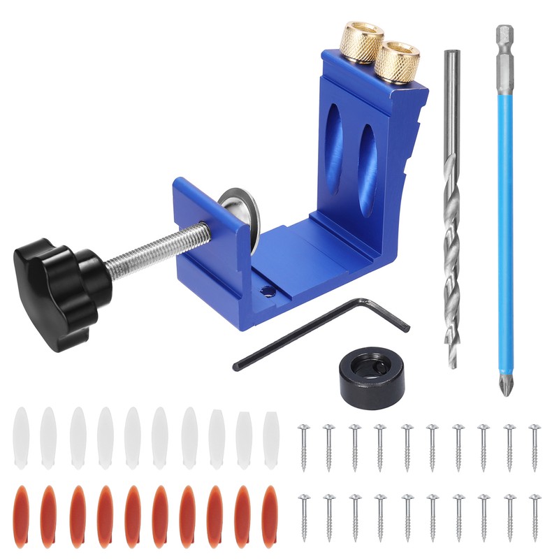 Woodworking Oblique Hole Locator 15° Drilling Positioner Inclined Digging Hole