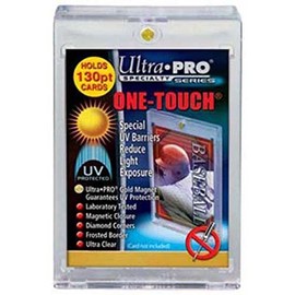 5 Ultra Pro 130pt Magnetic One Touch Card Holders (5 Total) 81721 - Fits Cards Up To 130 Point in Thickness
