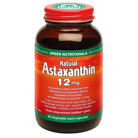Green Nutritionals Natural Astaxanthin 12mg Cap X 60