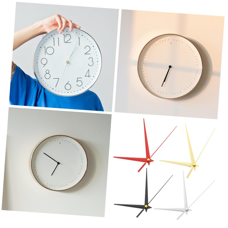 Mipcase 4Sets DIY Clock Hands Replacement Kit of Metal Clock