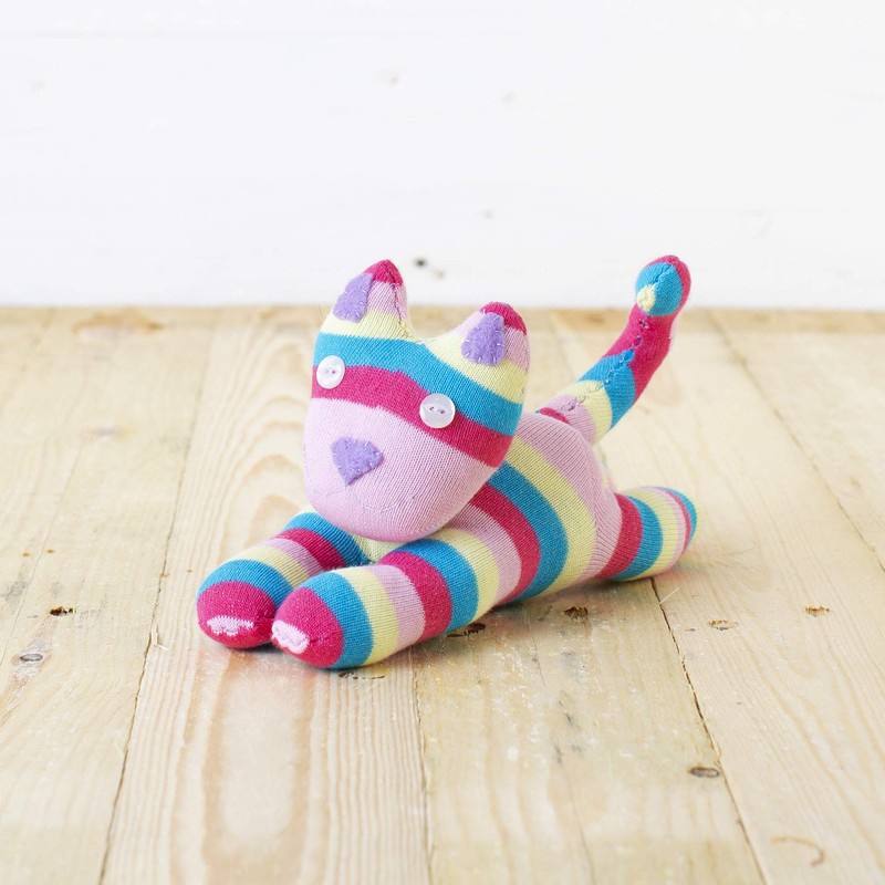 Sock Kitty Craft Kit - Sew your own Cat!
