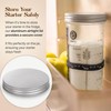 ABIOTO Sourdough Jar Kit, Includes 24 oz Sourdough Starter Jar