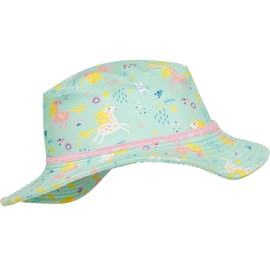 Playshoes Girls' UV Protection Sun Hat Swimming Hat Headwear, Unicorn, 55