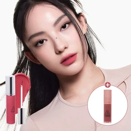 3CE (교차선택) HAZY LIP CLAY 헤이지 립 클레이 1+1 증정미니 틴트 1.5g (랜덤) 3CE HAZY LIP CLAY 1+1 Mini Tint Gift 1.5g (Random)