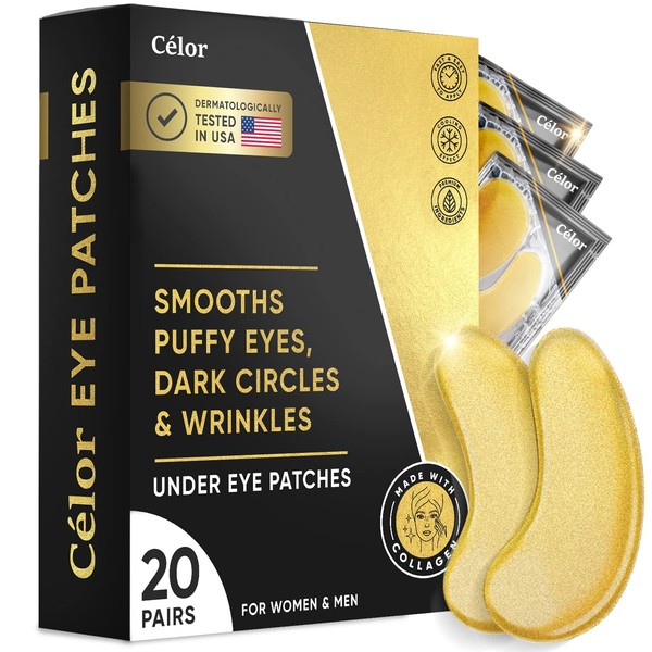 CÉLOR Under Eye Patches (20 Pairs) - Golden Eye Mask