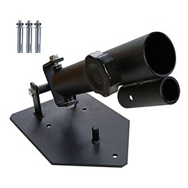 MARSAFIT Landmine Base Portable 360 Degree Rotation Barbell Deluxe T-bar Row Attachment Landmine Platform Weight Training Station, Fitness Equipment Fits 1 inch Standard and 2 inch Olympic Bars