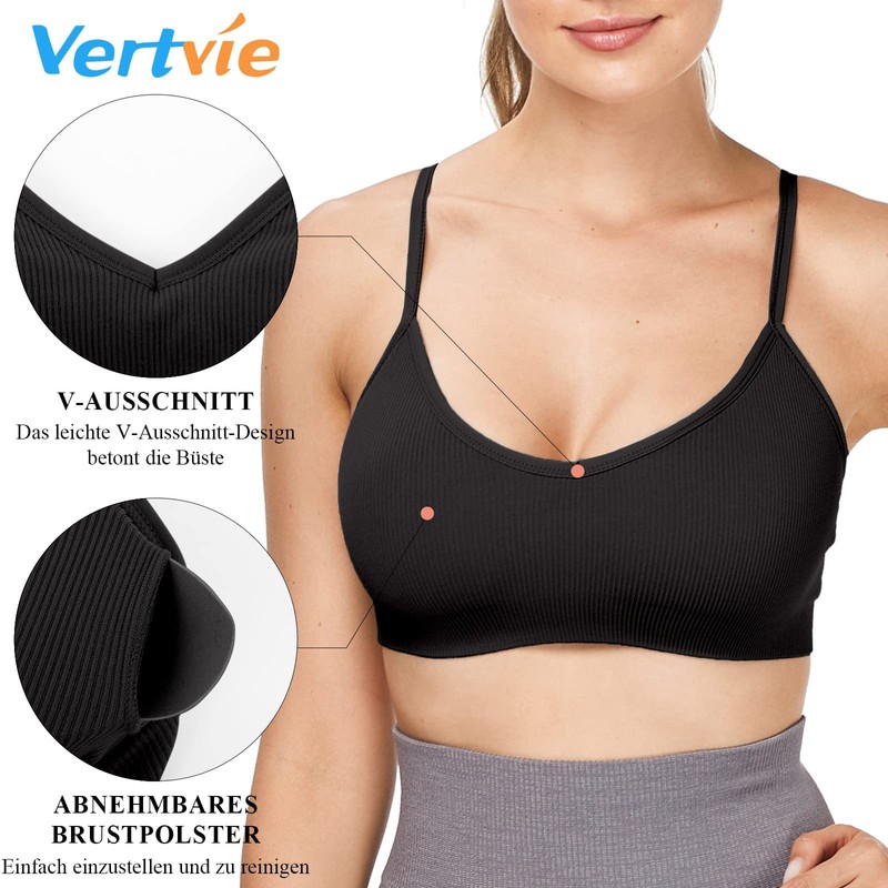 Vertvie Women’s Pack of 2 / 3 / 4 Basic