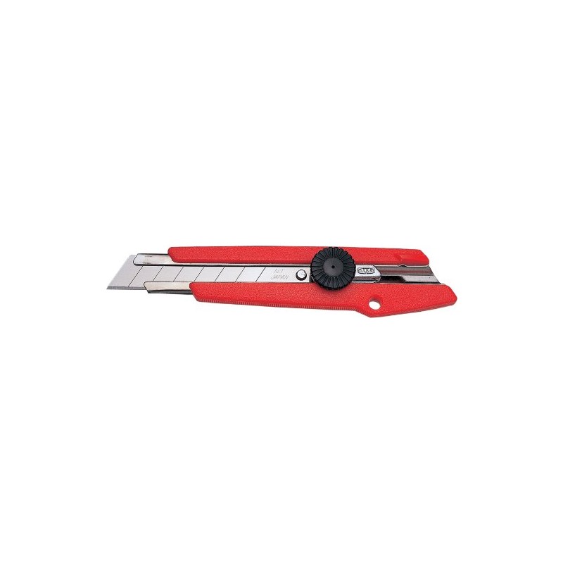 NT Cutter Heavy-Duty ABS Grip Screw-Lock Utility Knife (L-500P)