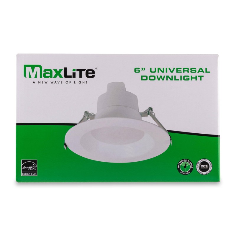 Maxlite RCF6T10WCS Universal Downlight 6 Inch LED Recessed Light -
