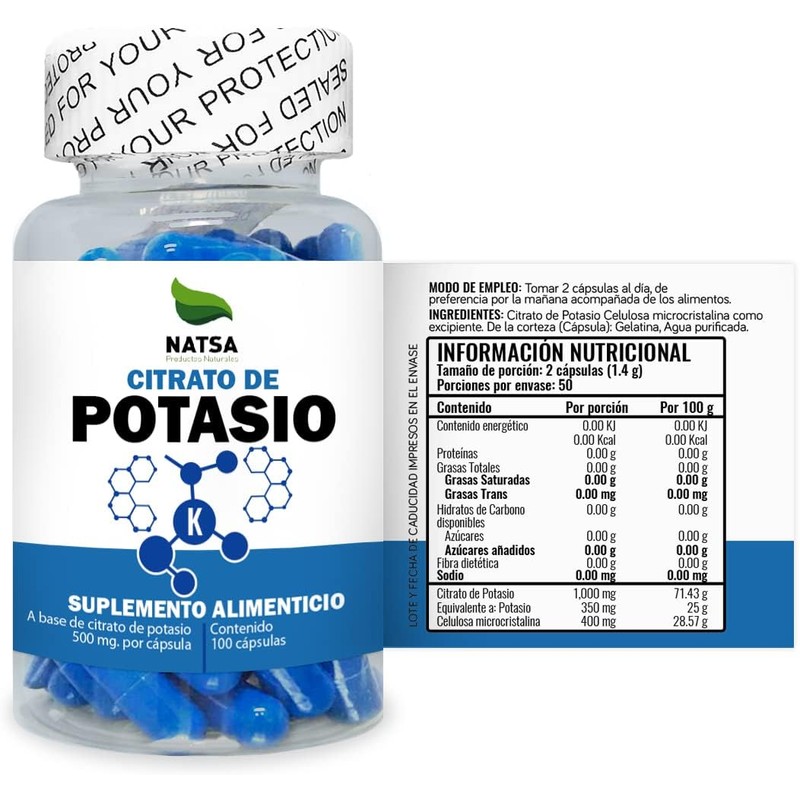 Pack Citratos - Magnesio Y Potasio 100 Caps