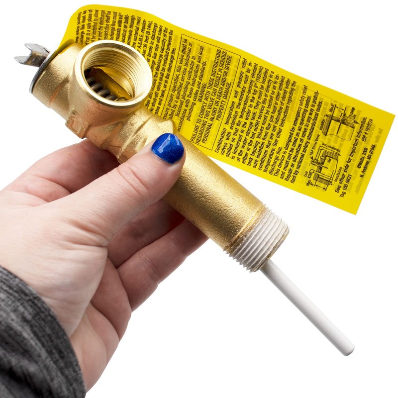 Supplying Demand SP12575B Water Heater Temperature and Pressure Relief Valve