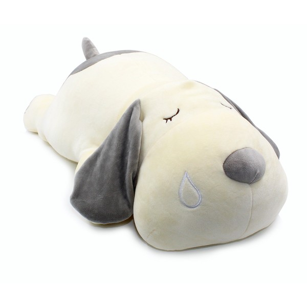 Vintoys Very Soft Dog Big Hugging Pillow Plush Puppy Stuffed Animals Gray 23.5"
