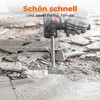 BAUBECK SDS Max Long Life Chisel Set for Concrete and
