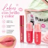Kit De Maquillaje 2 Cosmetiquera Brochas Sombras Gloss Blush